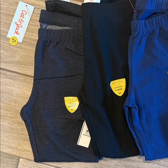 NWT Cat & Jack Leggings 5 piece Bundle Sz M 8 - Picture 2 of 7
